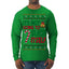 It's Not Going to Suck Itself Funny Candy Cane Ugly Christmas Sweater Mens Long Sleeve Shirt