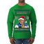 Y'all Got Anymore of that White Christmas Tyrone Biggums Ugly Christmas Sweater Mens Long Sleeve Shirt