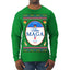 Ultra MAGA Superior Agenda Trump 2024 Funny Beer Logo Ugly Christmas Sweater Mens Long Sleeve Shirt