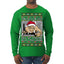 Come Out to the Coast Have a Few Laughs Die Hard McClane Ugly Christmas Sweater Mens Long Sleeve Shirt