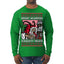 Merry Krampus Naughty Brats | Funny Ugly Christmas Sweater Mens Long Sleeve Shirt