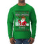 Merry Christmas Y'all Christmas Sweater, Ugly Christmas Sweater Mens Long Sleeve Shirt