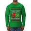 Big and Bobbing, Funny Ugly Christmas Sweater Unisex Mens Long Sleeve Shirt