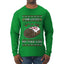 She Loves my Yule Log, Ugly Christmas Sweater Mens Long Sleeve Shirt