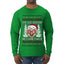 So Good He Came Twice, Ugly Christmas Sweater Unisex Mens Long Sleeve Shirt