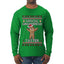 Official Gingerbread Taster, Ugly Christmas Sweater Unisex Unisex Mens Long Sleeve Shirt