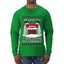 Come Down my Chimney Ugly Christmas Sweater Unisex Unisex Mens Long Sleeve Shirt