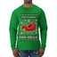 I Like To Jingle Her Bells, Ugly Christmas Sweater Unisex Mens Long Sleeve Shirt