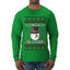 Snow Blower, Ugly Christmas Sweater Unisex Mens Long Sleeve Shirt