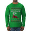 Nice Rack, Ugly Christmas Sweater Unisex Mens Long Sleeve Shirt