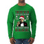 I Made Santa An Offer He Couldn't Refuse Mafia Don, Ugly Christmas Sweater Unisex Mens Long Sleeve Shirt