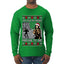 You Stole My Present Prepare To Die Cult Classic, Ugly Christmas Sweater Unisex Mens Long Sleeve Shirt