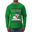 Frostitute, Ugly Christmas Sweater Unisex Mens Long Sleeve Shirt