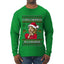 La Mas Chismosa De La Navidad, Ugly Christmas Sweater Unisex Mens Long Sleeve Shirt