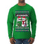 Snowasis English Rock Band Parody, Ugly Christmas Sweater Unisex Mens Long Sleeve Shirt