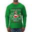 I Love To Jingle His Bells, Ugly Christmas Sweater Unisex Mens Long Sleeve Shirt