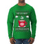 I'm So Hot You Should Blow Me Hot Cocoa, Ugly Christmas Sweater Unisex Mens Long Sleeve Shirt