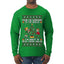 From The Windows To The Walls I'm About To Deck These Halls, Ugly Christmas Sweater Unisex Mens Long Sleeve Shirt