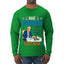 Make Hanukkah Great Again, Ugly Christmas Sweater Unisex Mens Long Sleeve Shirt
