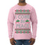I Come in Peace Ugly Christmas Sweater Mens Long Sleeve Shirt