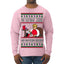 I'm Eating Junk and Watching Rubbish 90s Movie Ice Cream Ugly Christmas Sweater Mens Long Sleeve Shirt