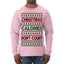 Christmas Calories Don't Count Funny Family Holidays Ugly Christmas Sweater Mens Long Sleeve Shirt