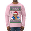 Y'all Got Anymore of that White Christmas Tyrone Biggums Ugly Christmas Sweater Mens Long Sleeve Shirt