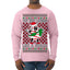 Out Here Looking Like a Snack Funny Cute Christmas Cookie Ugly Christmas Sweater Mens Long Sleeve Shirt