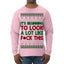 It's Beginning to Look a Lot Like F This Clean Funny Ugly Christmas Sweater Mens Long Sleeve Shirt