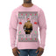 Made My Cath Kith My Ath, Funny Cash Money Viral Kiss My Ass Boxing Fight Meme, Men Women Ugly Christmas Sweater Mens Long Sleeve Shirt