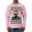 You Better Watch Out, the Diddler's Coming to Town, Funny Santa P Diddy Diddler Funny Party Viral Music Baby Oil Meme Ugly Christmas Sweater Mens Long Sleeve Shirt