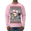 All I Want for Christmas are Sharks With Frickin Laser Beams Attached to their Heads Funny 90s 00s Comedy Movie Ugly Christmas Sweater Mens Long Sleeve Shirt