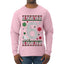 Christmas 6 Meme, Ugly Christmas Sweater Unisex Mens Long Sleeve Shirt