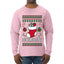 Holiday, Ugly Christmas Sweater Unisex Mens Long Sleeve Shirt