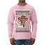 Make Me Crumb, Ugly Christmas Sweater Unisex Mens Long Sleeve Shirt