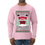 Come Down my Chimney Ugly Christmas Sweater Unisex Unisex Mens Long Sleeve Shirt