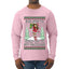 Hold My Package, Ugly Christmas Sweater Unisex Unisex Mens Long Sleeve Shirt