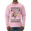 Redacted Naughty List Access Denied, Ugly Christmas Sweater Unisex Unisex Mens Long Sleeve Shirt