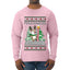 Pole Dancer, Ugly Christmas Sweater Unisex Mens Long Sleeve Shirt