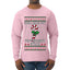 She Likes My Peppermint Stick, Ugly Christmas Sweater Unisex Mens Long Sleeve Shirt