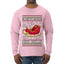 I Like To Jingle Her Bells, Ugly Christmas Sweater Unisex Mens Long Sleeve Shirt