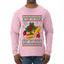 I Like To Ride His Sleigh, Ugly Christmas Sweater Unisex Mens Long Sleeve Shirt