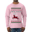 Nice Rack, Ugly Christmas Sweater Unisex Mens Long Sleeve Shirt