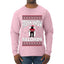 Fresh Snow Records Hip Hop Parody, Ugly Christmas Sweater Unisex Mens Long Sleeve Shirt