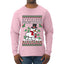 Frostitute, Ugly Christmas Sweater Unisex Mens Long Sleeve Shirt