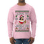 I Love To Jingle His Bells, Ugly Christmas Sweater Unisex Mens Long Sleeve Shirt