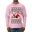 Milk And Titty Time, Ugly Christmas Sweater Unisex Mens Long Sleeve Shirt