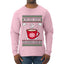 I'm So Hot You Should Blow Me Hot Cocoa, Ugly Christmas Sweater Unisex Mens Long Sleeve Shirt
