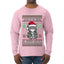 Look At Me Being All Festive And Shit, Ugly Christmas Sweater Unisex Mens Long Sleeve Shirt