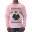 Santa Christmas Type Shit, Ugly Christmas Sweater Unisex Mens Long Sleeve Shirt